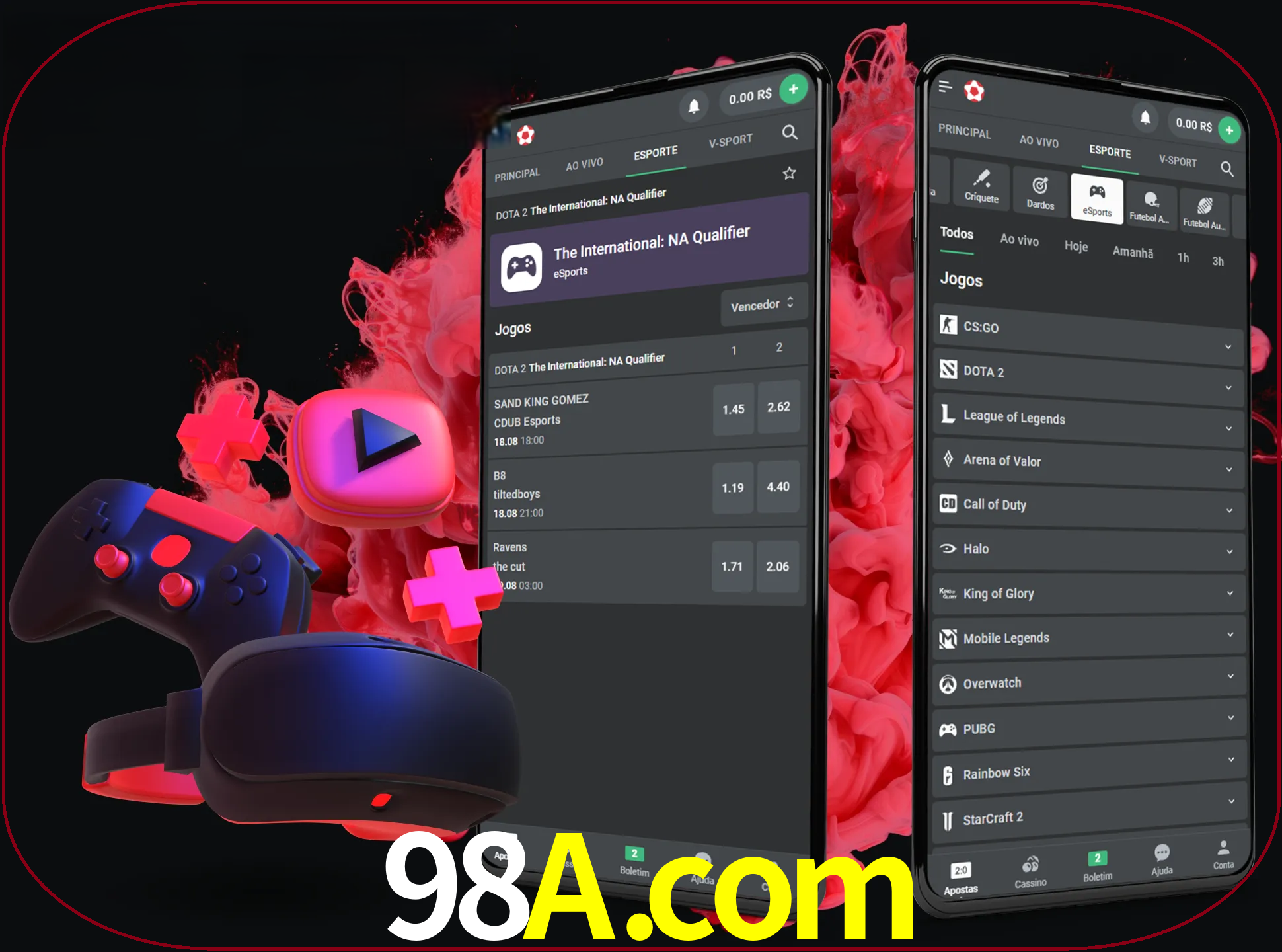 Para ter a aplicação móvel 98a no seu smartphone, basta descarregar o ficheiro apk e seguir as instruções.